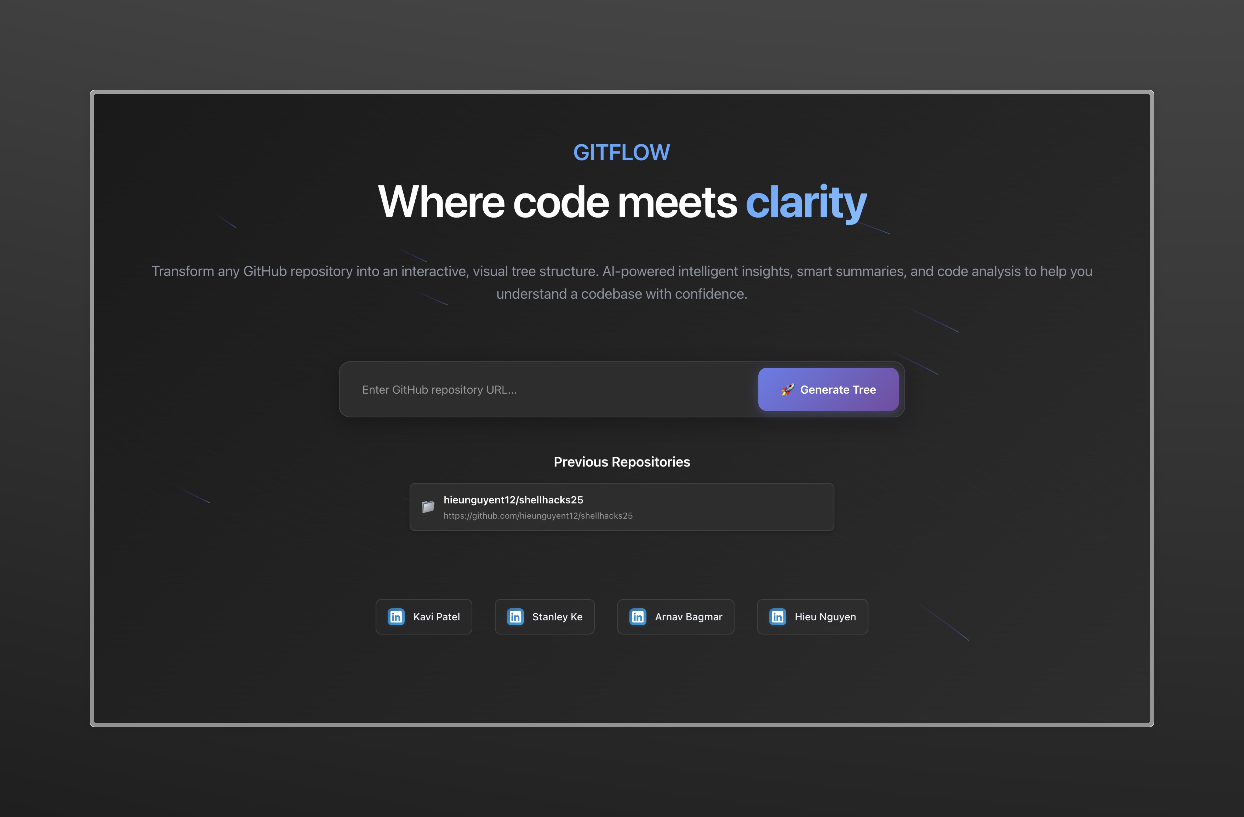 GitFlow (1st Place ShellHacks Winner)